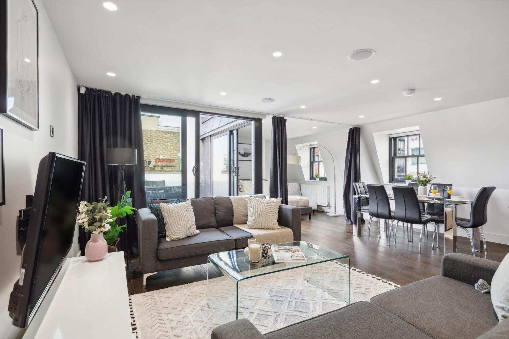 3Br Penthouse With Terrace - Cityapartmentstay London Luaran gambar